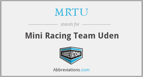 MRTU - Mini Racing Team Uden