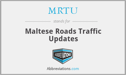 MRTU - Maltese Roads Traffic Updates
