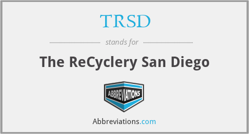 TRSD - The ReCyclery San Diego
