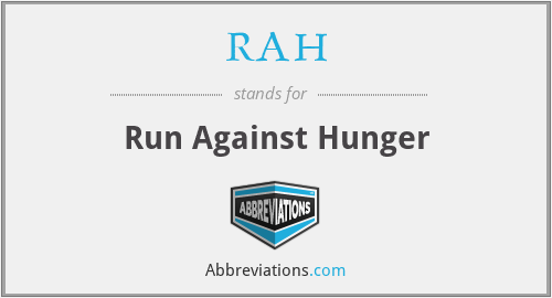 RAH - Run Against Hunger