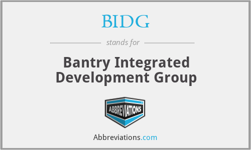 BIDG - Bantry Integrated Development Group