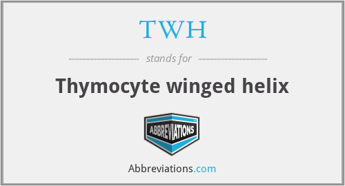 TWH - Thymocyte winged helix
