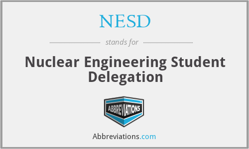NESD - Nuclear Engineering Student Delegation