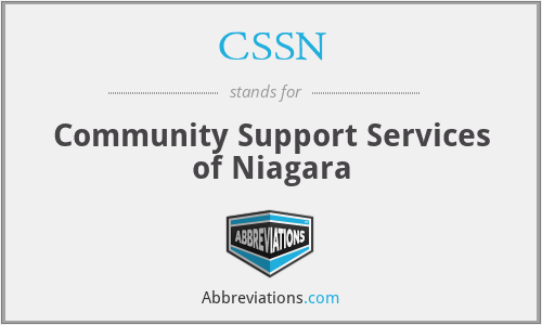 CSSN - Community Support Services of Niagara