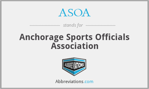 ASOA - Anchorage Sports Officials Association