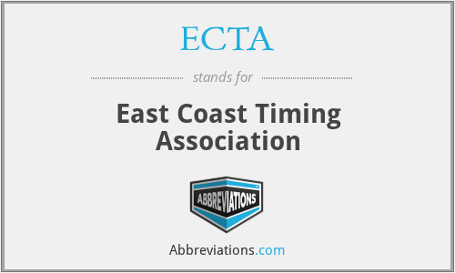 ECTA - East Coast Timing Association