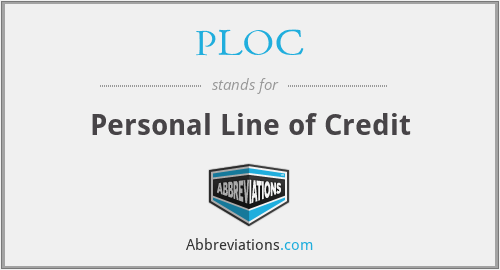 PLOC - Personal Line of Credit
