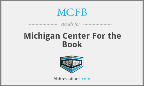 MCFB - Michigan Center For the Book