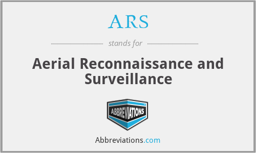 ARS - Aerial Reconnaissance and Surveillance