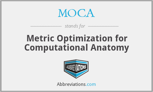 MOCA - Metric Optimization for Computational Anatomy