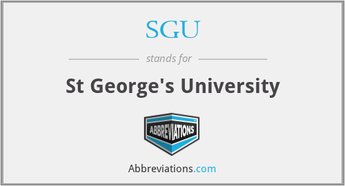 SGU - St George's University