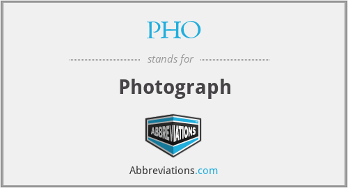 PHO - Photograph