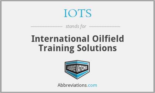 IOTS - International Oilfield Training Solutions