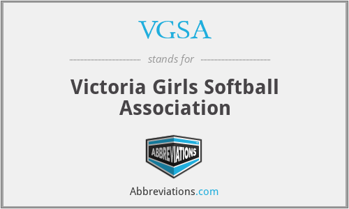 VGSA - Victoria Girls Softball Association