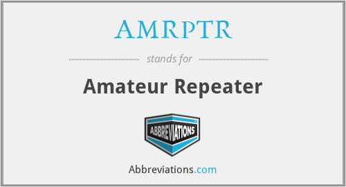AMRPTR - Amateur Repeater