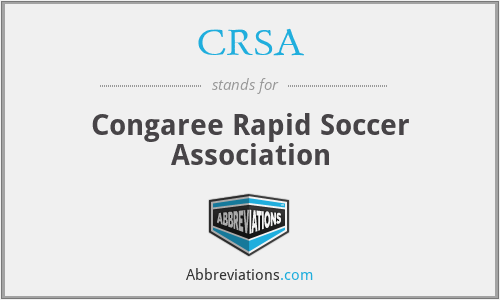 CRSA - Congaree Rapid Soccer Association