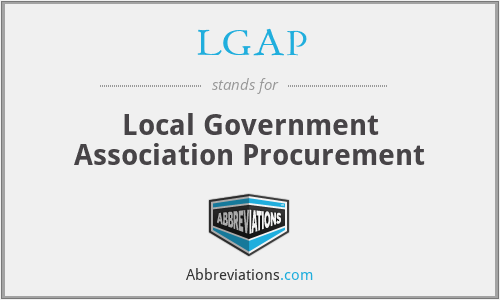 LGAP - Local Government Association Procurement