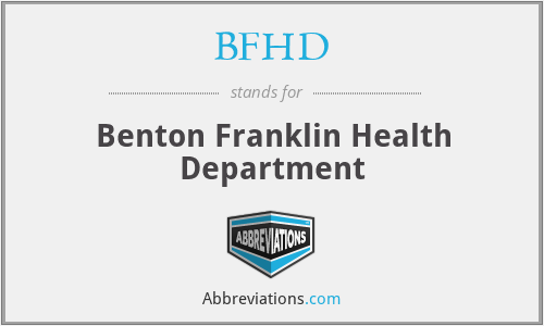 BFHD - Benton Franklin Health Department