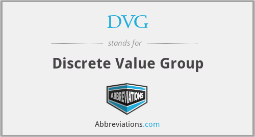 DVG - Discrete Value Group