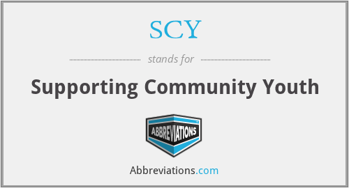 SCY - Supporting Community Youth