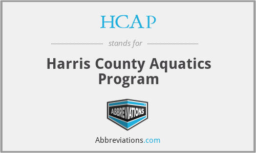 HCAP - Harris County Aquatics Program
