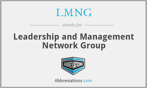 LMNG - Leadership and Management Network Group