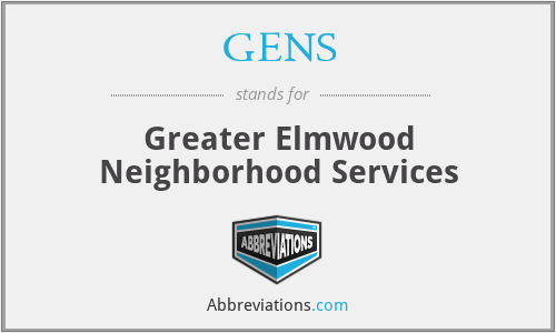 GENS - Greater Elmwood Neighborhood Services