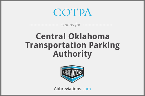 COTPA - Central Oklahoma Transportation Parking Authority