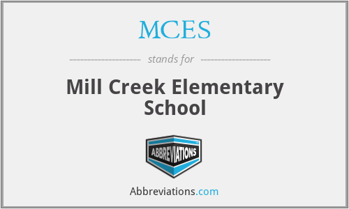 MCES - Mill Creek Elementary School
