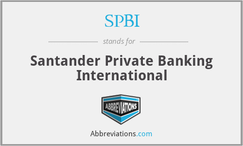 SPBI - Santander Private Banking International