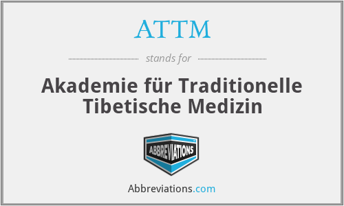 ATTM - Akademie für Traditionelle Tibetische Medizin