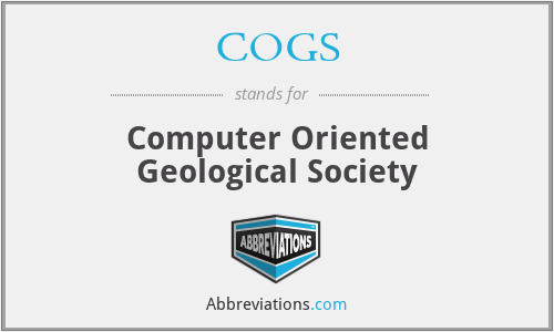 COGS - Computer Oriented Geological Society