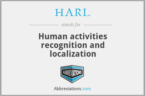 HARL - Human activities recognition and localization