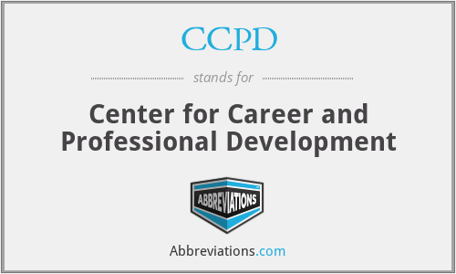 CCPD - Center for Career and Professional Development