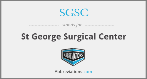 SGSC - St George Surgical Center