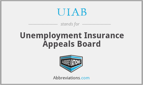 UIAB - Unemployment Insurance Appeals Board