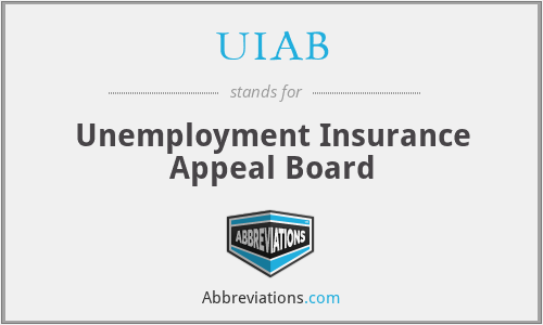UIAB - Unemployment Insurance Appeal Board