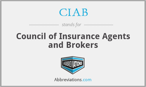 CIAB - Council of Insurance Agents and Brokers