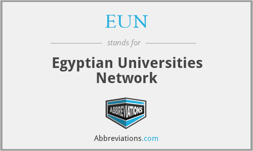 EUN - Egyptian Universities Network
