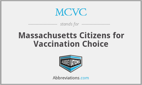 MCVC - Massachusetts Citizens for Vaccination Choice