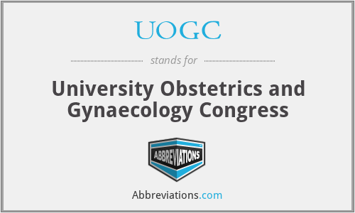 UOGC - University Obstetrics and Gynaecology Congress