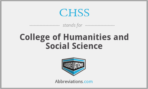 CHSS - College of Humanities and Social Science