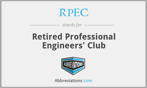 RPEC - Retired Professional Engineers' Club