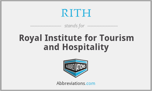 RITH - Royal Institute for Tourism and Hospitality