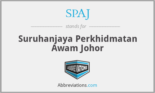 SPAJ - Suruhanjaya Perkhidmatan Awam Johor