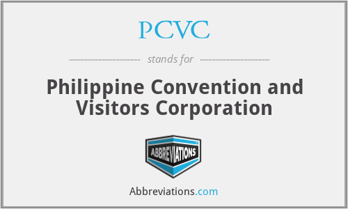 PCVC - Philippine Convention and Visitors Corporation