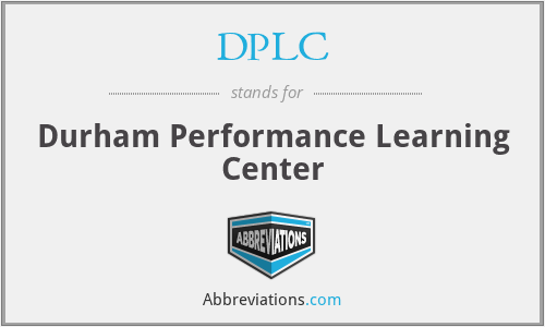 DPLC - Durham Performance Learning Center