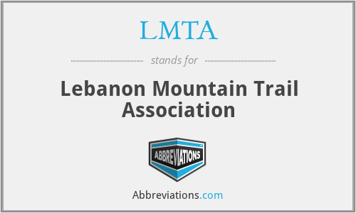 LMTA - Lebanon Mountain Trail Association