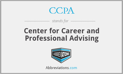 CCPA - Center for Career and Professional Advising