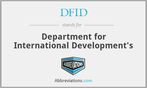 DFID - Department for International Development's